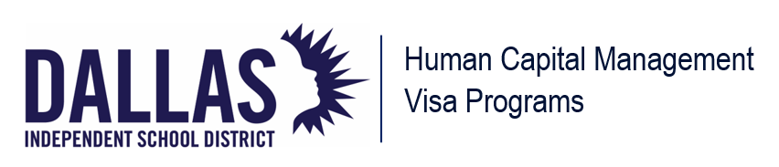 Dallas ISD Human Capital Managment Visa Department